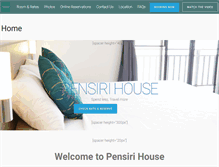Tablet Screenshot of pensirihouse.com